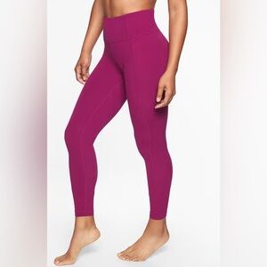 Athleta Magenta Leggings - NWT - Small Tall